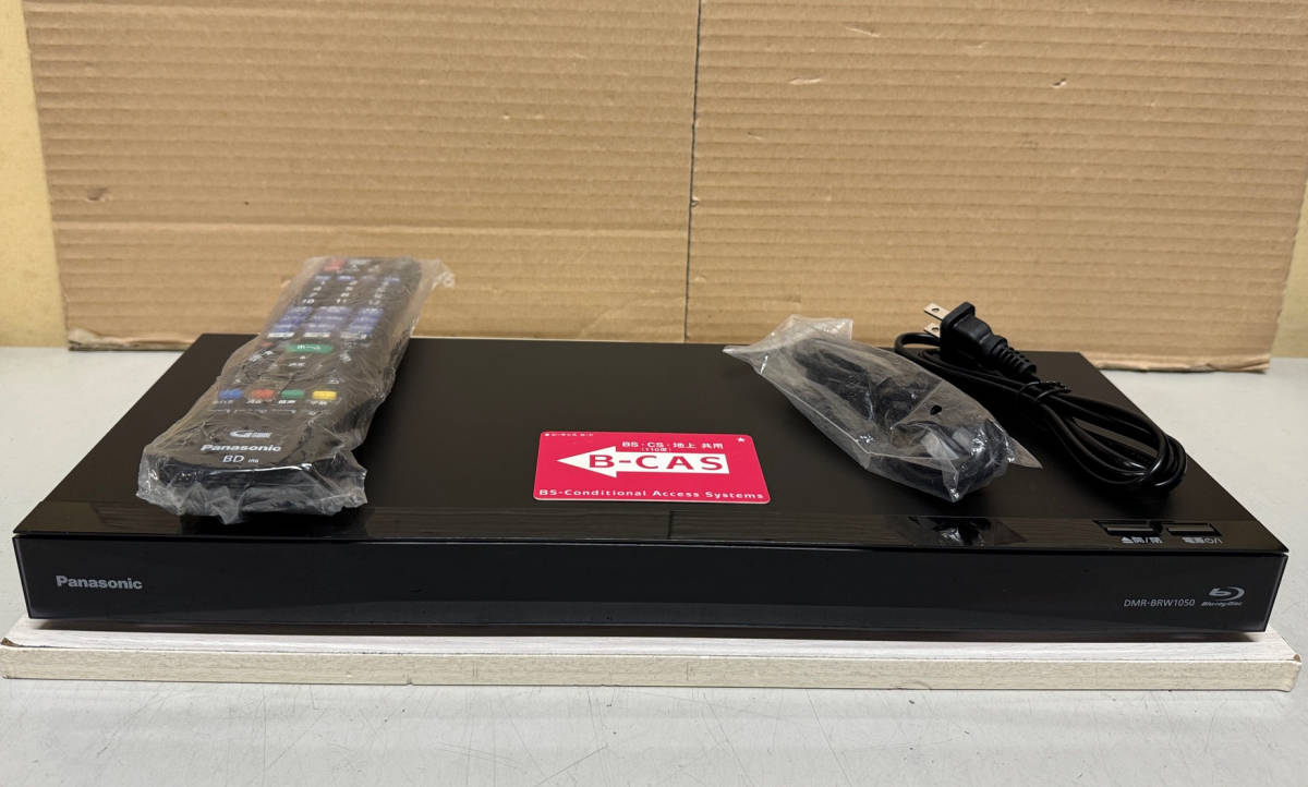 【安心！整備品】 おうちクラウドディーガ Panasonic DIGA 【DMR-BRW1050】1TB/15倍録画/外付HDD/2番組録画/スカパー/3D再生/無線LAN/2018_画像1