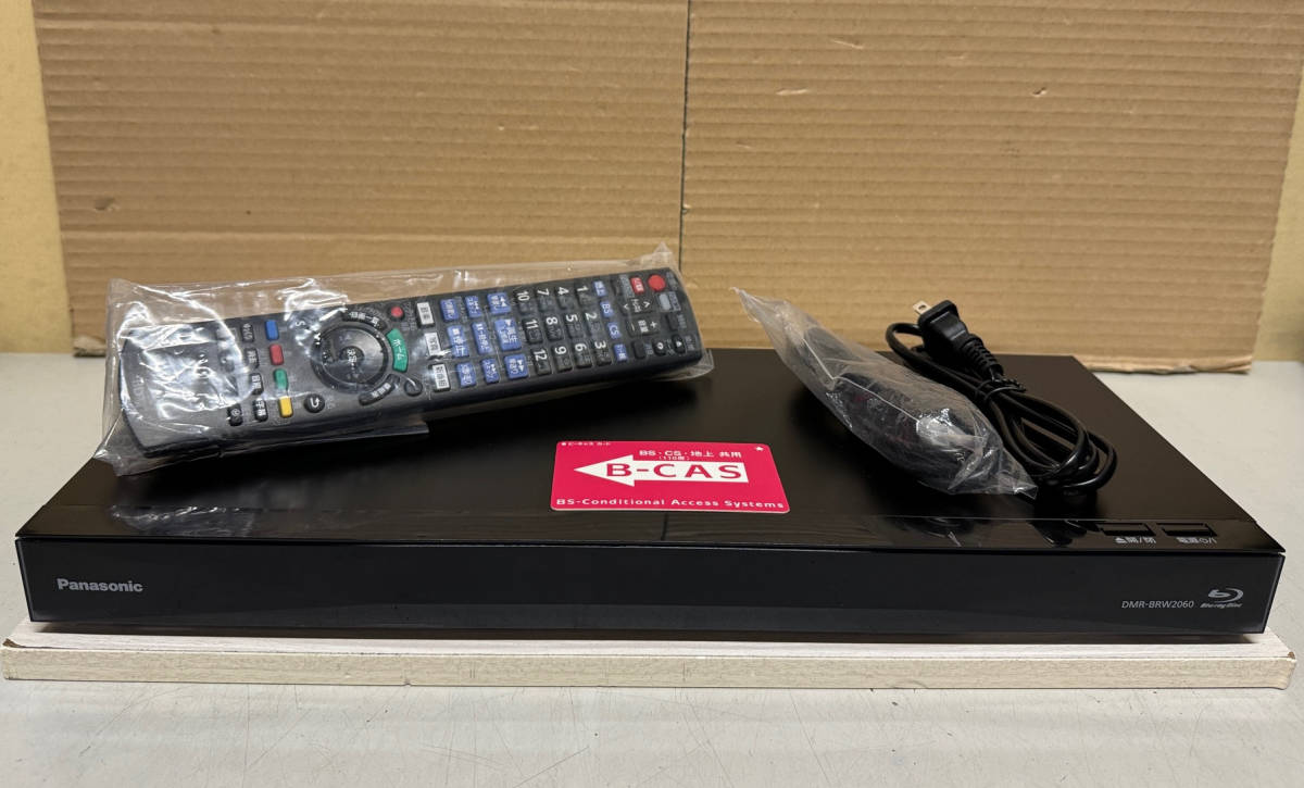 【安心！整備品】 おうちクラウドディーガ Panasonic DIGA 【DMR-BRW2060】 2TB/15倍録画/外付HDD/2番組録画/スカパー/3D再生/無線LAN/2020_画像1