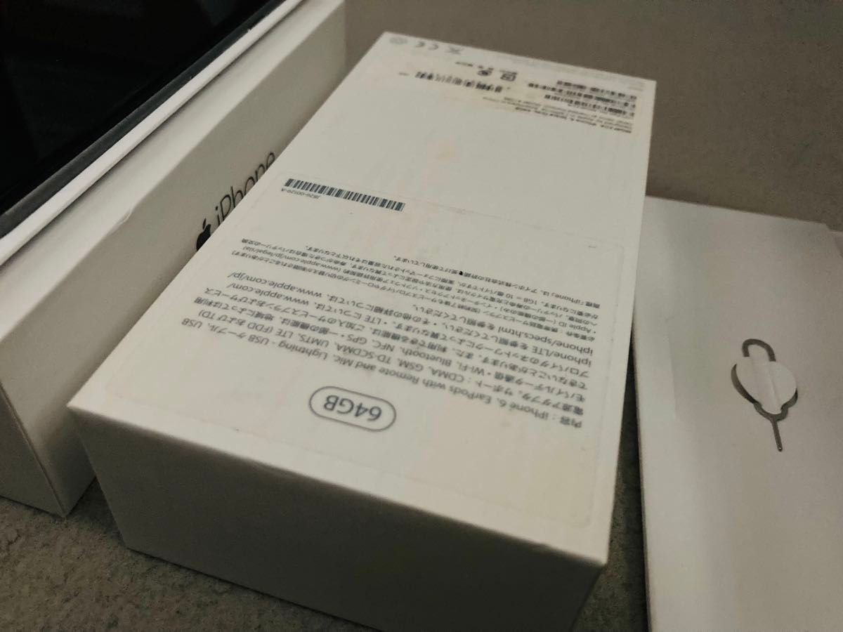 【中古訳あり】iPhone6(Softbank)スペースグレイ64GB初期化済
