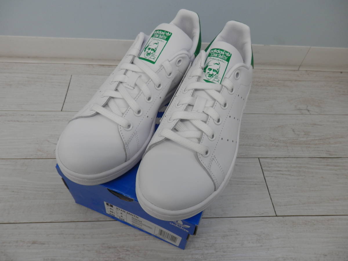 アディダス オリジナルス 22.5cm シューズ スニーカー スタンスミス STAN SMITH ホワイト グリーン 22adidas STAN SMITH M20324【SS01】_画像1