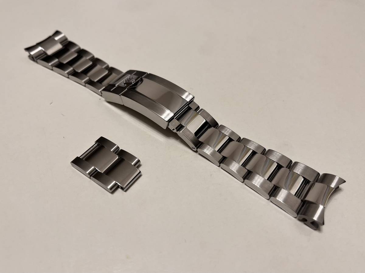 極美品 ロレックス GMTマスター2 純正オイスターブレスレット 79200 126710 3連 バンド ベルト ROLEX_画像1