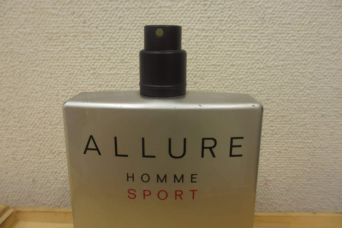 香水/CHANEL/シャネル/ALLURE HOMME SPORT/アリュール オム スポーツ/EDT/トワレ/100ml （残量 約6割）_画像2