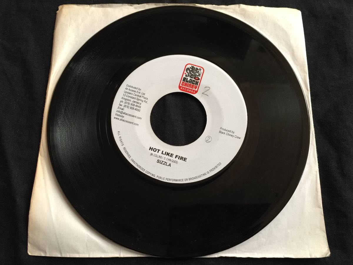 ★Sizzla / Nicky B / Hot Like Fire / If You Wanna Ride 7EP ★Qs7jn★ レゲエ Reggae, Riddim_画像1