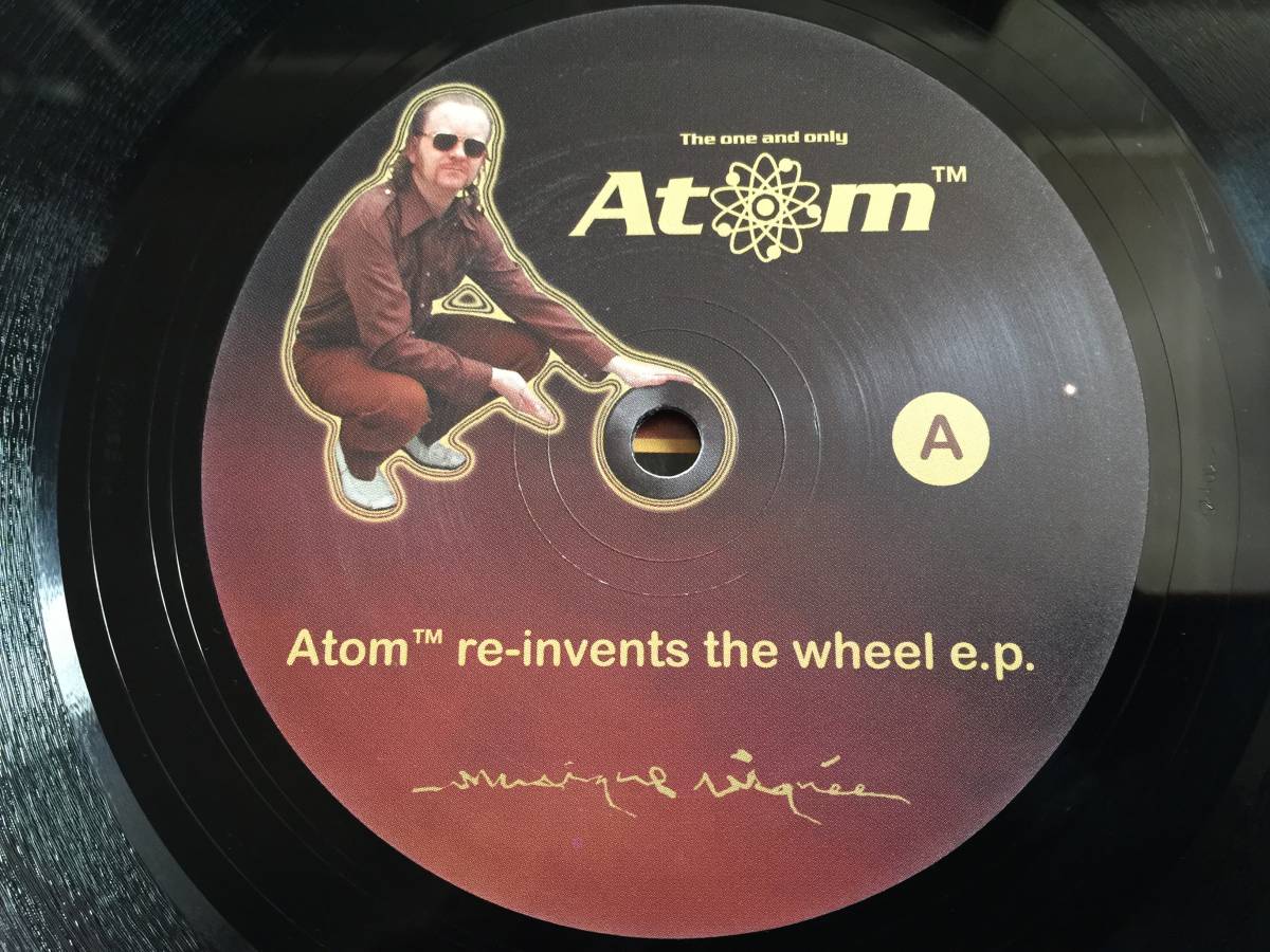 ★Atom TM Re-Invents The Wheel E.P. 12EP ★Qsjn3★ Musique Risquee RISQUEE 010_画像4