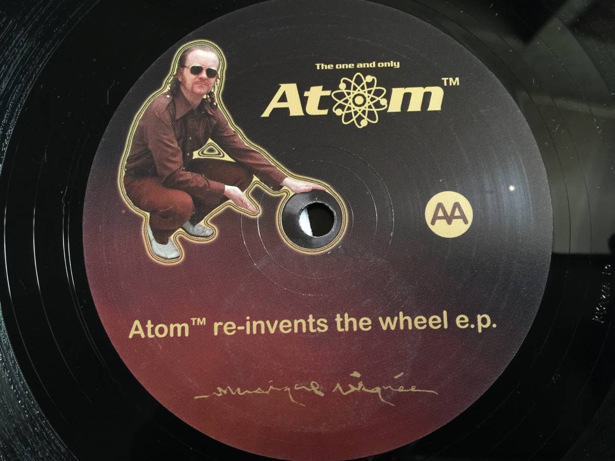 ★Atom TM Re-Invents The Wheel E.P. 12EP ★Qsjn3★ Musique Risquee RISQUEE 010_画像5