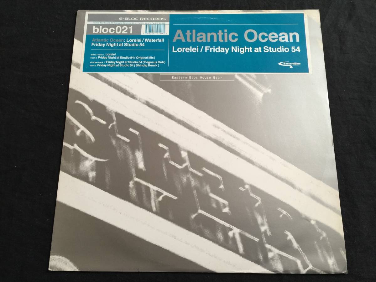★Atlantic Ocean / Lorelei / Friday Night At Studio 54 12EP ★Qsjn3★ Eastern Bloc Records bloc021_画像1