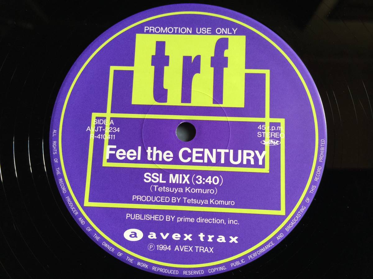 ★TRF / Feel The Century / Beauty And Beast 12EP ★Qsavj★ Avex Trax AVJT-2234_画像1