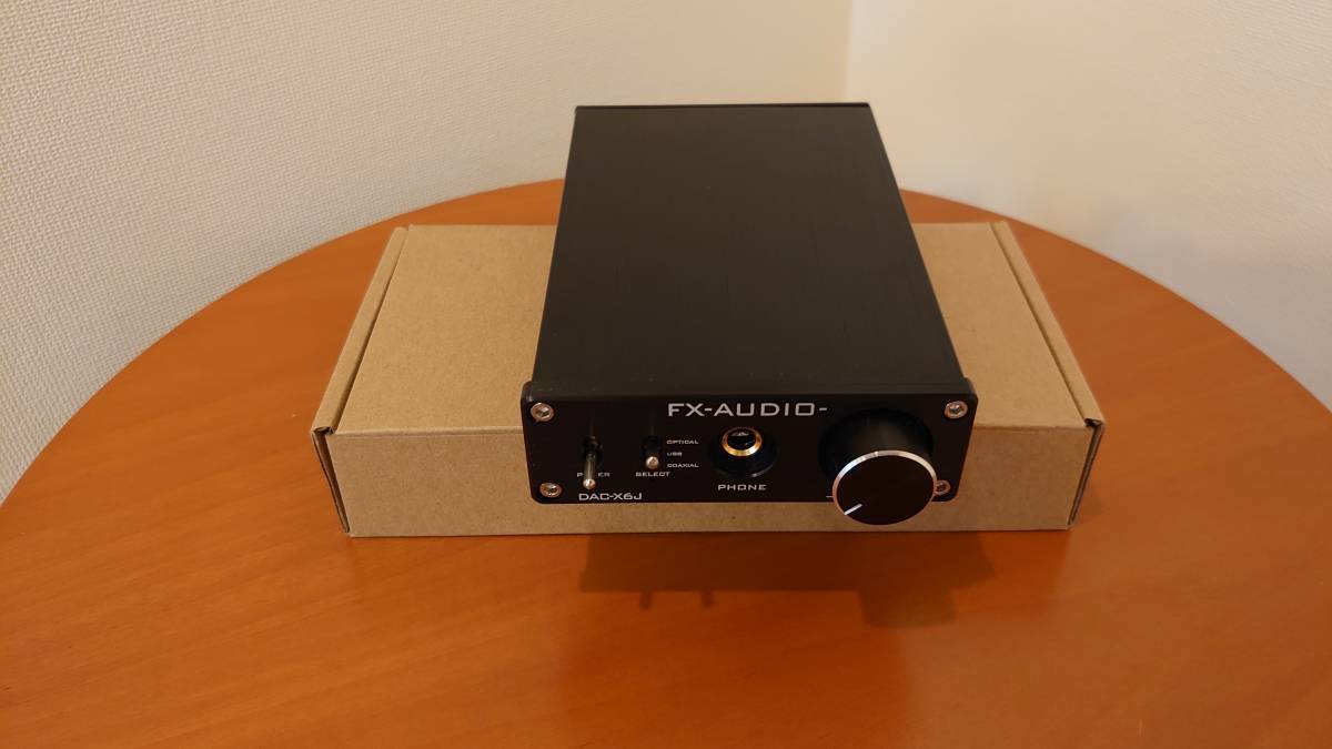 【中古】FX-AUDIO- DAC-X6J[ブラック]高性能ヘッドフォンアンプ搭載 ハイレゾDAC_画像1