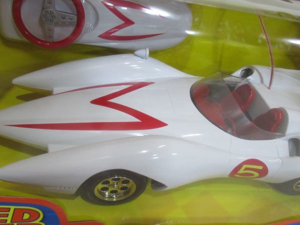 マッハGOGOGO マッハ号 マッハ5 スピードレーサー ラジコン SPEED RACER 1/18 ラジコンカー 新品未開封_画像2