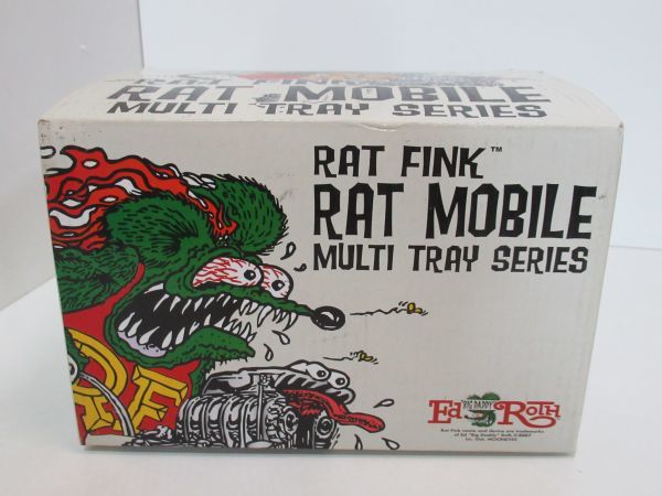 ラットフィンク RAT FINK ラット モバイル マルチトレイシリーズ コレクション 小物入れ アメリカン 雑貨 フィギュア 携帯ホルダー_F2-240110M14