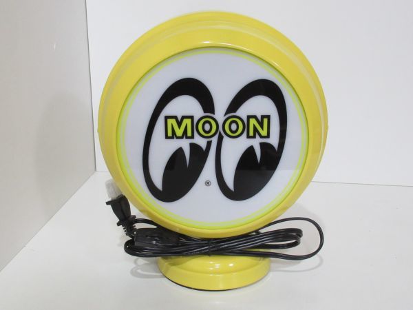 ランプ MOON GAS LAMP ムーンアイズ MoonEyes ガスランプ 卓上 店内 照明 看板 お店 インテリア アメリカン 雑貨 中古②_画像3