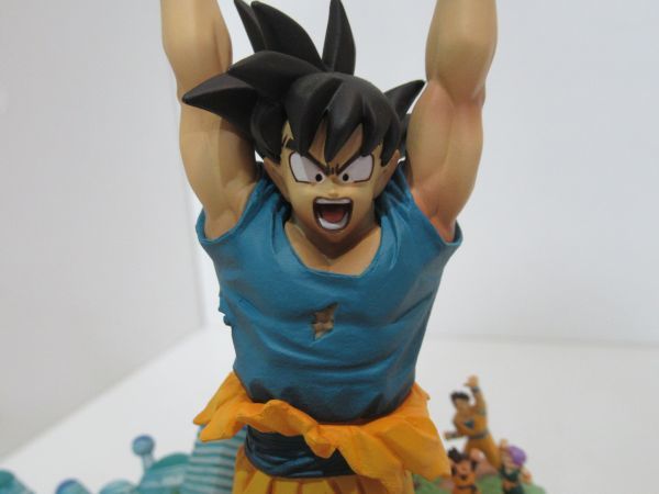 1円～ ドラゴンボールセレクション 巻七 孫悟空 元気玉 フィギュア SON GOKOU DRAGON BALL SELECTION 鳥山明 巻7 中古美品_画像2