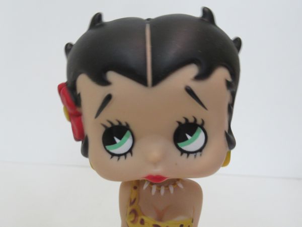 WACKY WOBBLER Funko ベティ・ブープ BETTY BOOP ベティちゃん ジャングル ファンコ 首振り ボビングヘッド フィギュア 人形 中古①_画像3