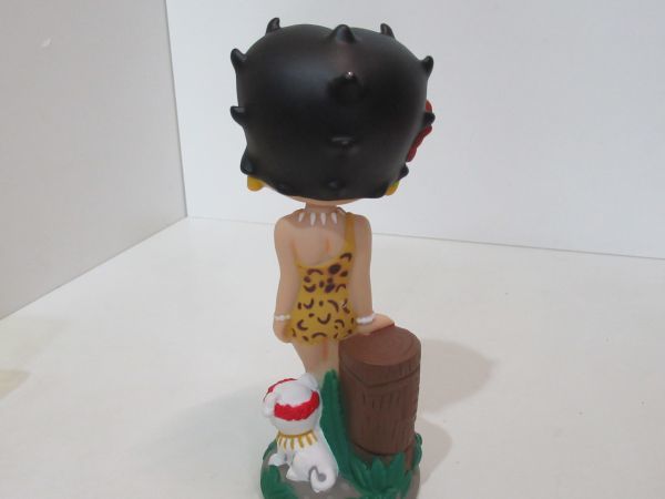 WACKY WOBBLER Funko ベティ・ブープ BETTY BOOP ベティちゃん ジャングル ファンコ 首振り ボビングヘッド フィギュア 人形 中古①_画像5