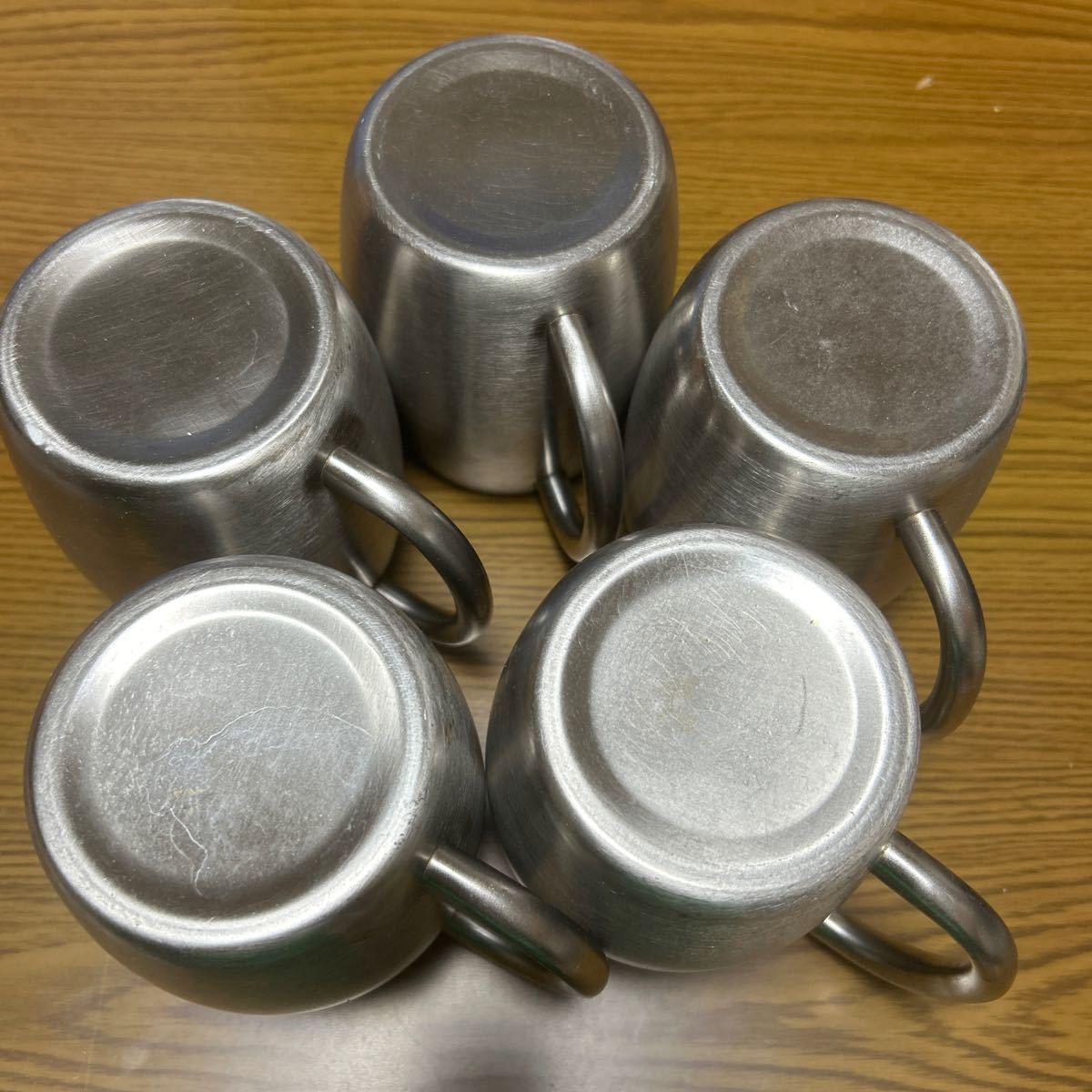 マグカップ 大きなマグカップ　DELERKE コーヒーとビールのマグカップ　普通の2杯分くらい入ります。アウトドア ステンレスマグカップ _画像4
