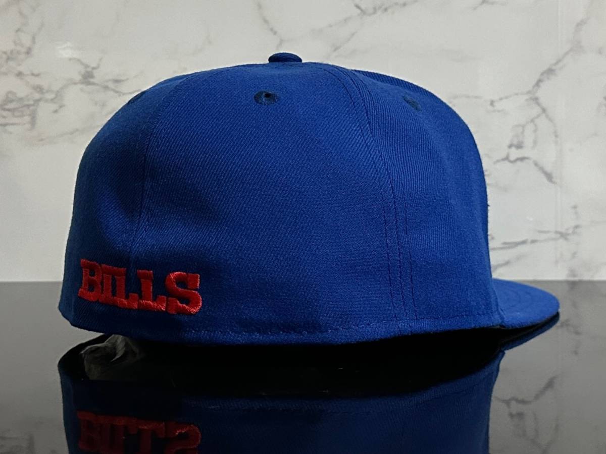 【未使用品】51A★NEW ERA ニューエラ 59FIFTY×NFL バッファロー・ビルズ Buffalo Bills コラボキャップ 帽子 CAP《SIZE 7 1/8・56.8㎝》_画像6