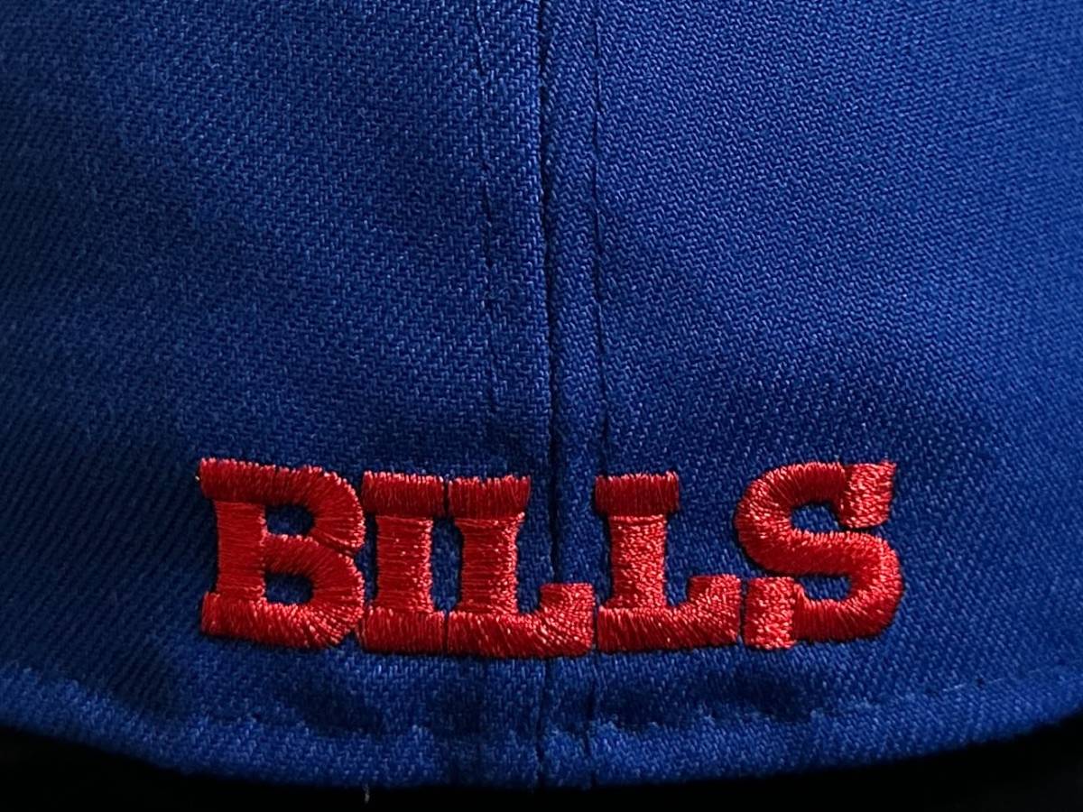 【未使用品】51A★NEW ERA ニューエラ 59FIFTY×NFL バッファロー・ビルズ Buffalo Bills コラボキャップ 帽子 CAP《SIZE 7 1/8・56.8㎝》_画像8