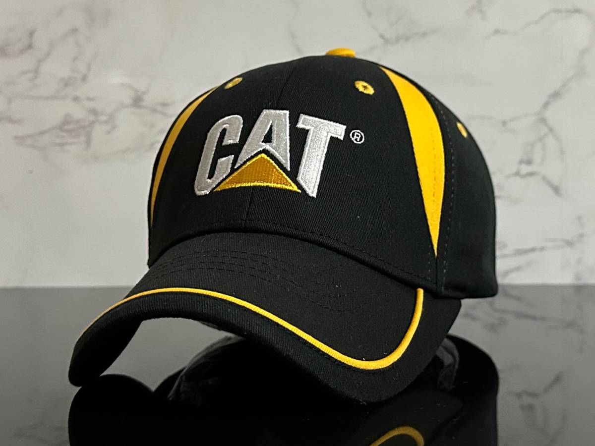 【未使用品】42E クール★Caterpillar キャタピラー FABICK CAT ファビック キャット キャップ 帽子 CAP クール デザイン《FREEサイズ》_画像1