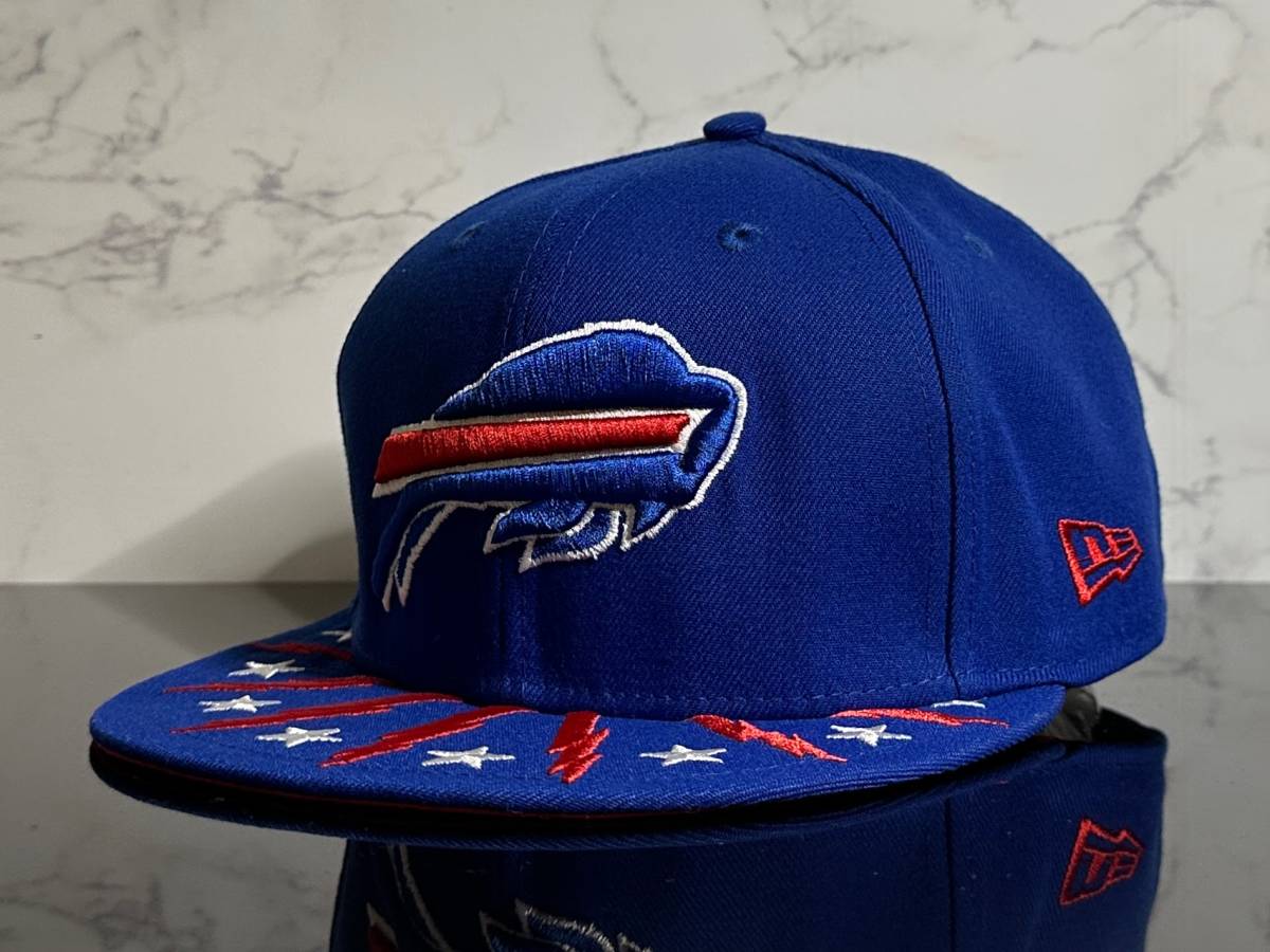 【未使用品】27C 希少★NEW ERA ニューエラ 9FIFTY×NFL バッファロー・ビルズ Buffalo Bills コラボ キャップ 帽子 CAP《FREEサイズ》_画像1