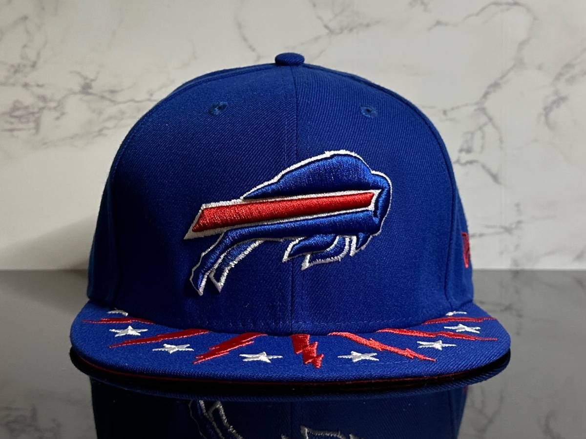 【未使用品】27C 希少★NEW ERA ニューエラ 9FIFTY×NFL バッファロー・ビルズ Buffalo Bills コラボ キャップ 帽子 CAP《FREEサイズ》_画像2