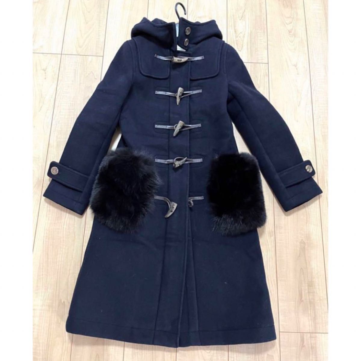borders at balcony ファー付きダッフルコート36 ダッフルコート borders at balcony ファー付きダッフルコート36 ダッフルコート