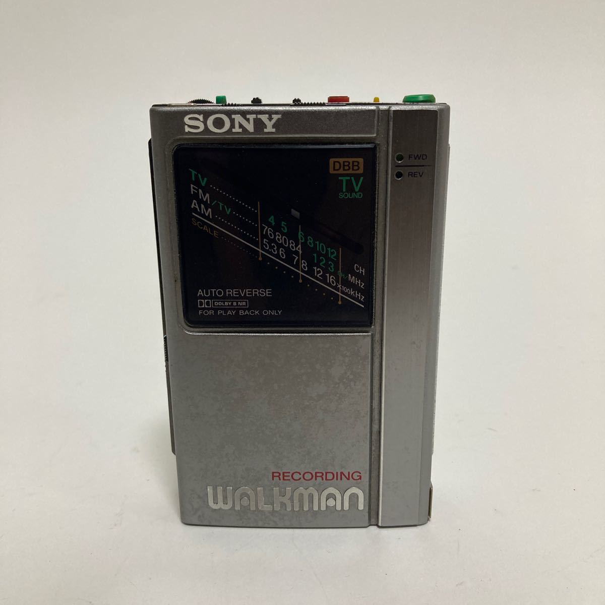 Sony SONY WALKMAN WM-F404 cassette Walkman : Real Yahoo auction