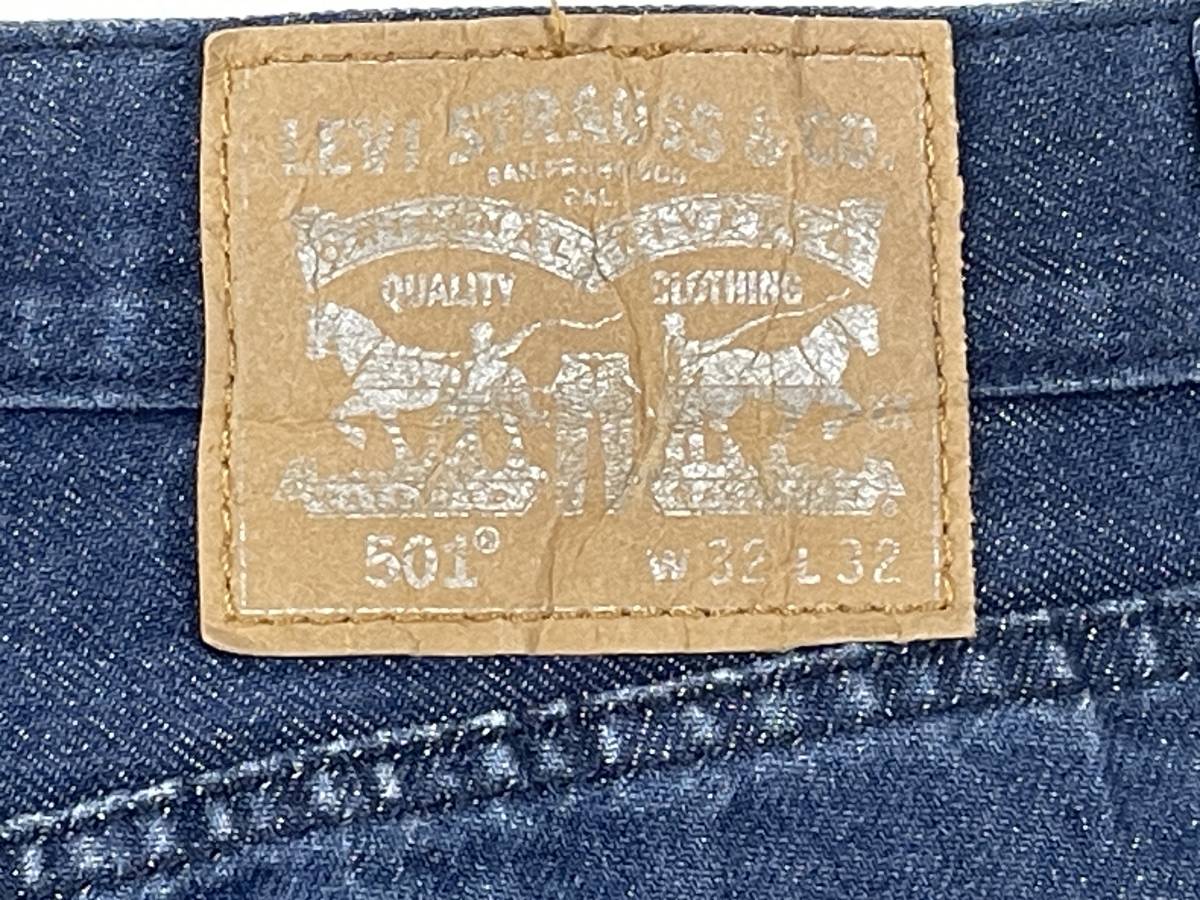 Levis リーバイス 501-2749　W32 (約82cm) 廃版 金糸 ゴールド ライトオン別注　デニムパンツ メンズ ジーンズ 501_画像7