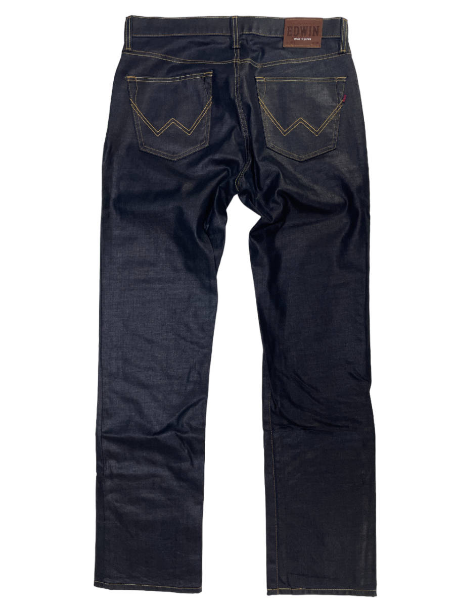 EDWIN Edwin 403 поли покрытие W34 ( примерно 89cm) прекрасный товар темно синий сделано в Японии Inter National Basic Denim брюки мужской джинсы 