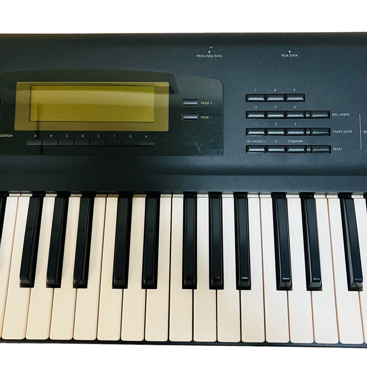 【1円スタート】名機 KORG コルグ シンセサイザー 01/wfd 61鍵盤 キーボード ワークステーションシンセサイザー 楽器 フロッピー 1スタ_画像4