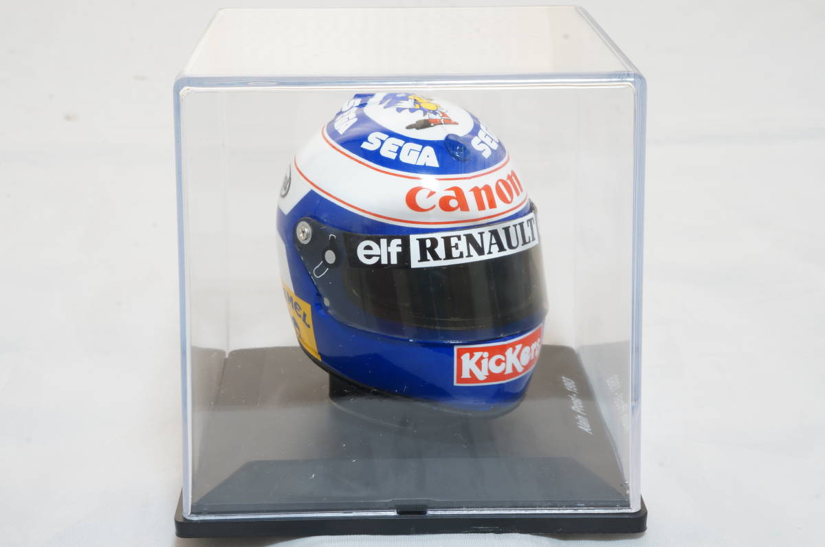 デアゴスティーニ F1 1/5スケール ヘルメットコレクション 第3回 アランプロスト (1993年) ウィリアムズ_画像3