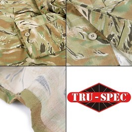 TRU-SPEC BDUシャツ タイガーストライプ レギュラー [ Lサイズ ] TRUSPEC トゥルースペック_画像7