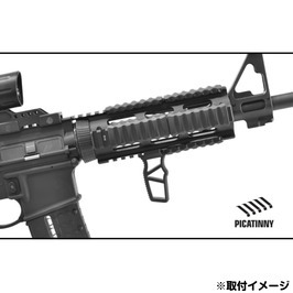 LEAPERS UTG フォアグリップ 20mmレール対応 ウルトラスリム MT-FGP01X リーパーズ ピカティニーレール_画像3