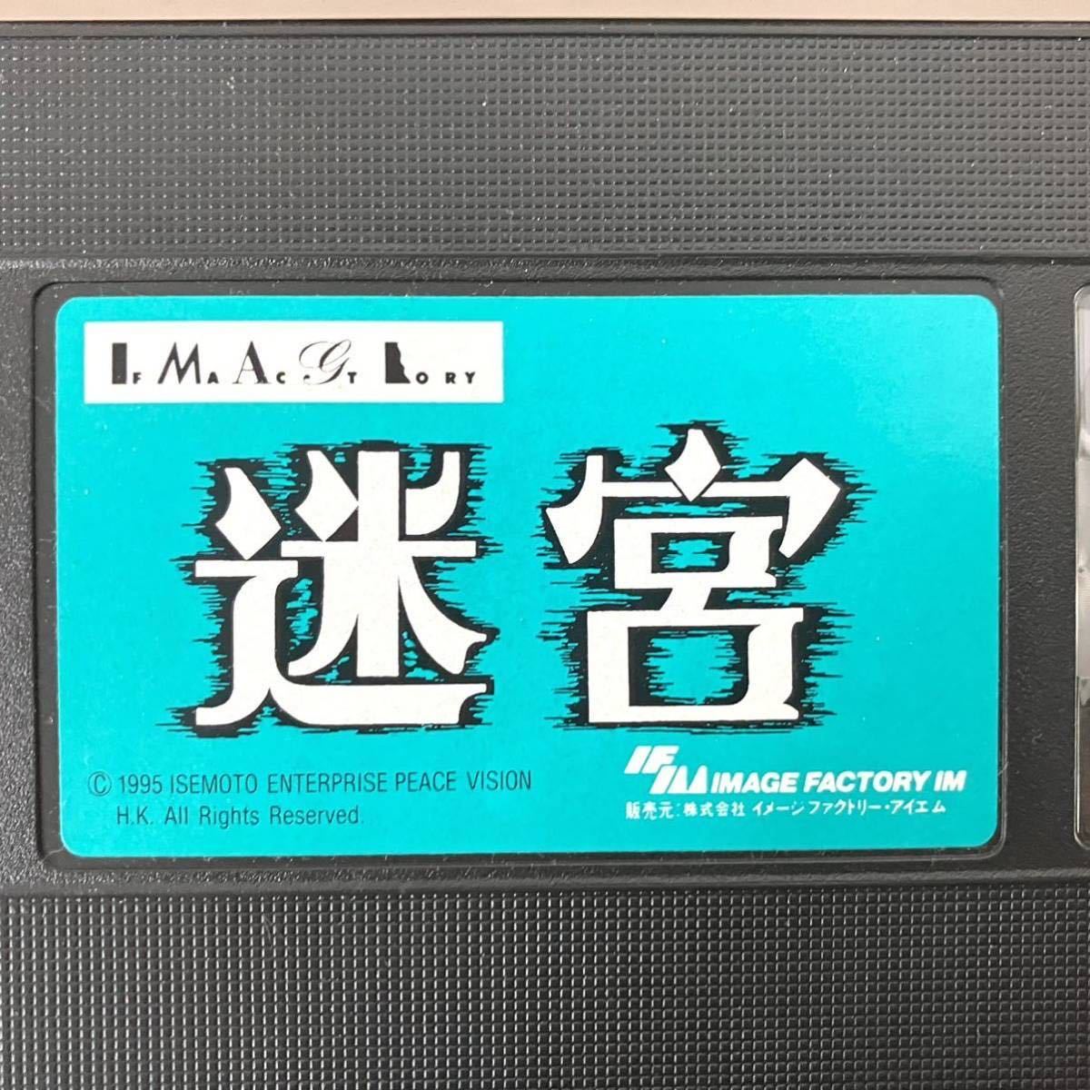 希少 迷宮 VHS ビデオテープ SFX サスペンス 1995年 真矢武士 角松かのり 貴石彩子 大竹一重 白石ひとみ 城野みさ 小松裕奈 日本映画 邦画の画像10