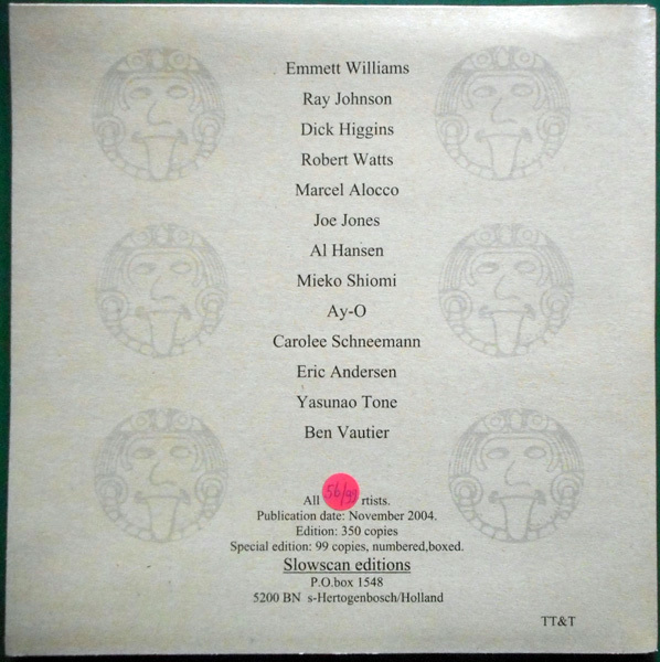 [2LP+12\'\']Fluxus Anthology Volume 1[99 комплект ограничение /2004 год Slowscan]