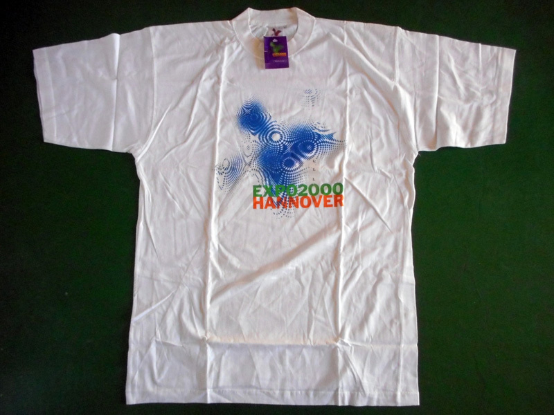 【Tシャツ】EXPO 2000 Hannover：ハノーヴァー万博公式【Lサイズ/タグ付き未着用】の画像1