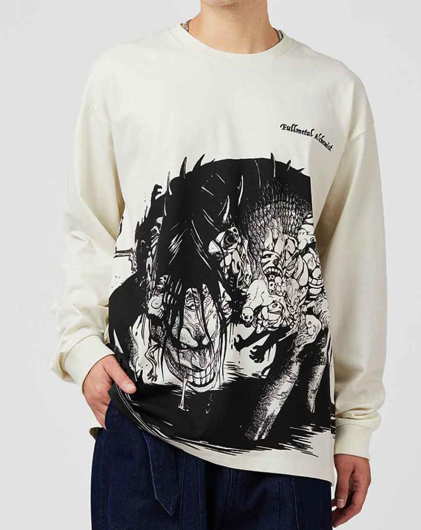 グラニフ 嫉妬 鋼の錬金術師コラボ 長袖Tシャツ Mサイズ|Yahoo グラニフ 嫉妬 鋼の錬金術師コラボ 長袖Tシャツ Mサイズ|Yahoo
