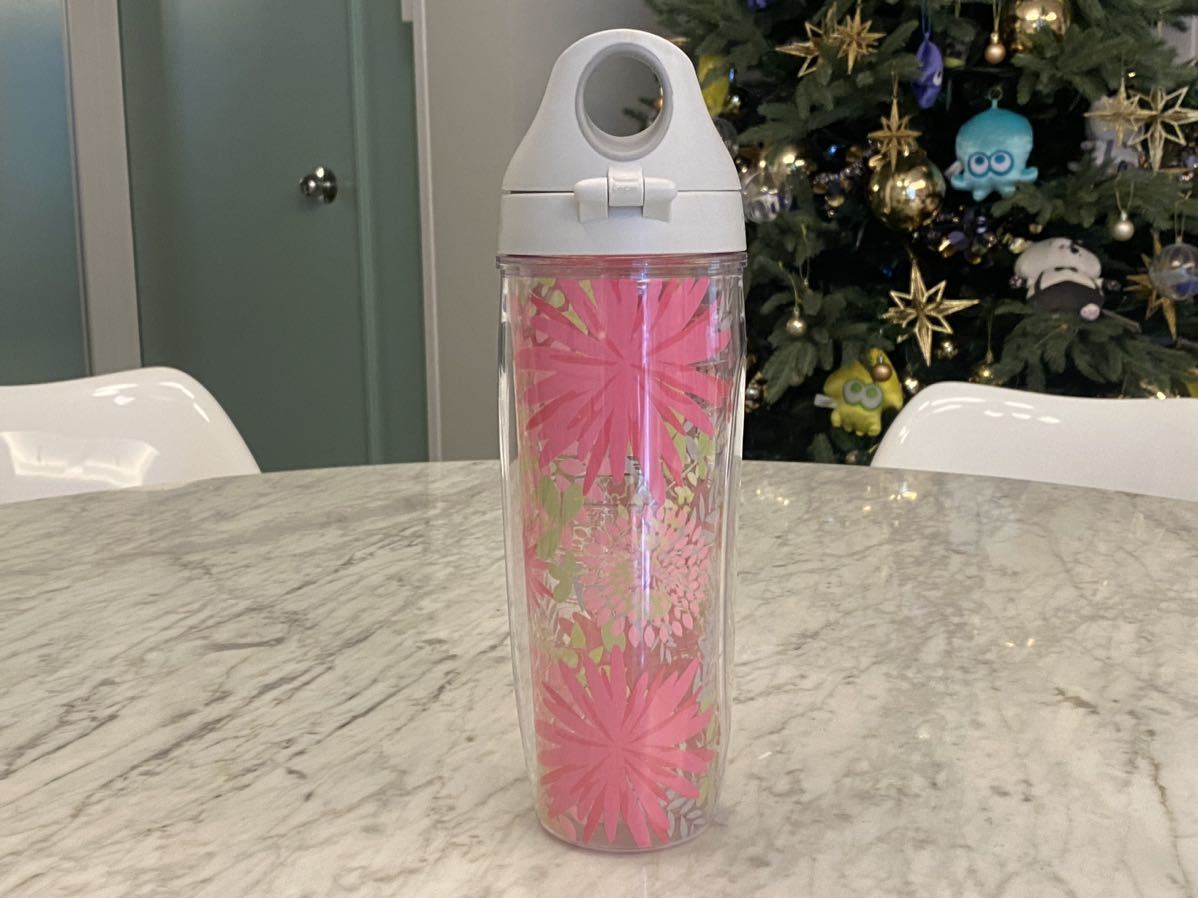 未使用！TERVISウォーターボトル pink/700ml/24oz アメリカ製/USA(魔法瓶,サーモス,thermos,コールマン,coleman,水筒,タンブラー,STANLEY