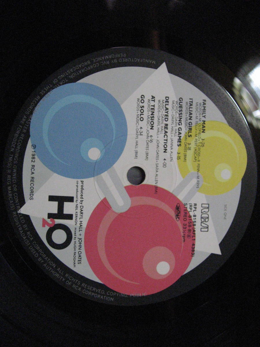 ダリル・ホール&ジョン・オーツ Ｈ２Ｏ◆DARYL HALL & JOHN OATES H2O◆レコード◆即決◆_画像9