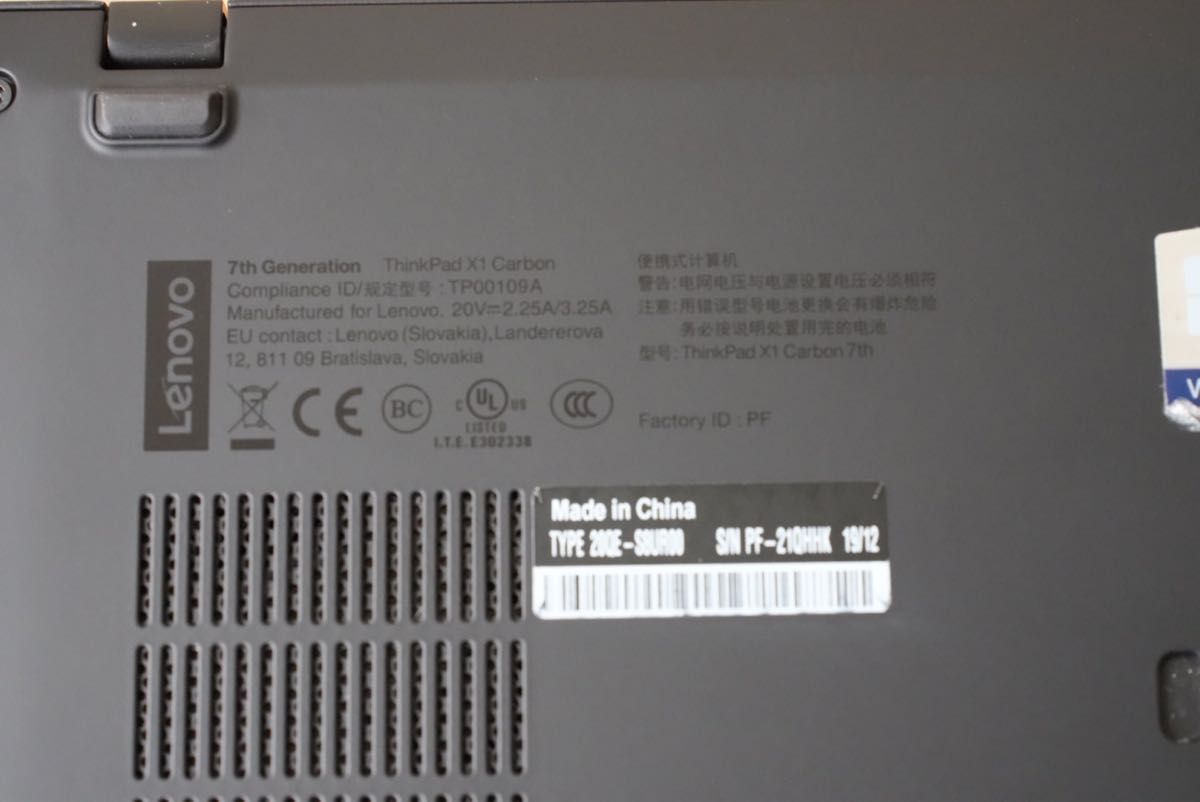 Lenovo ThinkPad x1 carbon gen7 2019|Yahoo!フリマ(旧PayPay Lenovo ThinkPad x1 carbon gen7 2019|Yahoo!フリマ(旧PayPay