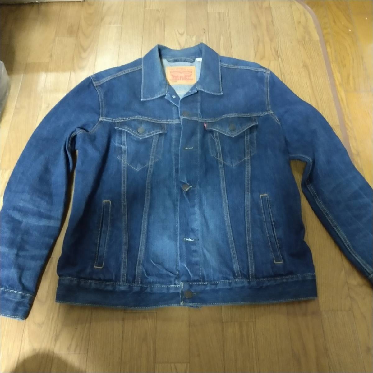 【USED品】★Levi’s リーバイス デニムジャケット 72334 サイズL ★現状渡し★の画像1