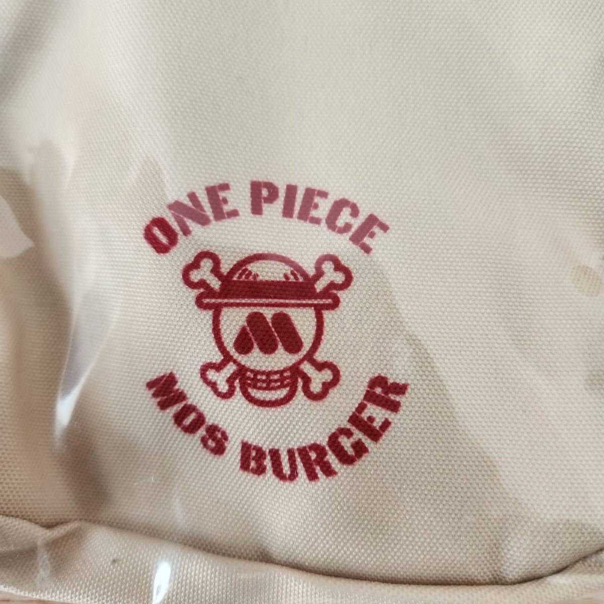 ◯MOS BURGER ONE PIECE コラボ 2024 福袋 ミニショルダーバッグ ショルダー バッグ モスバーガー モス ワンピース 海賊 ドクロ◯非売品の画像2