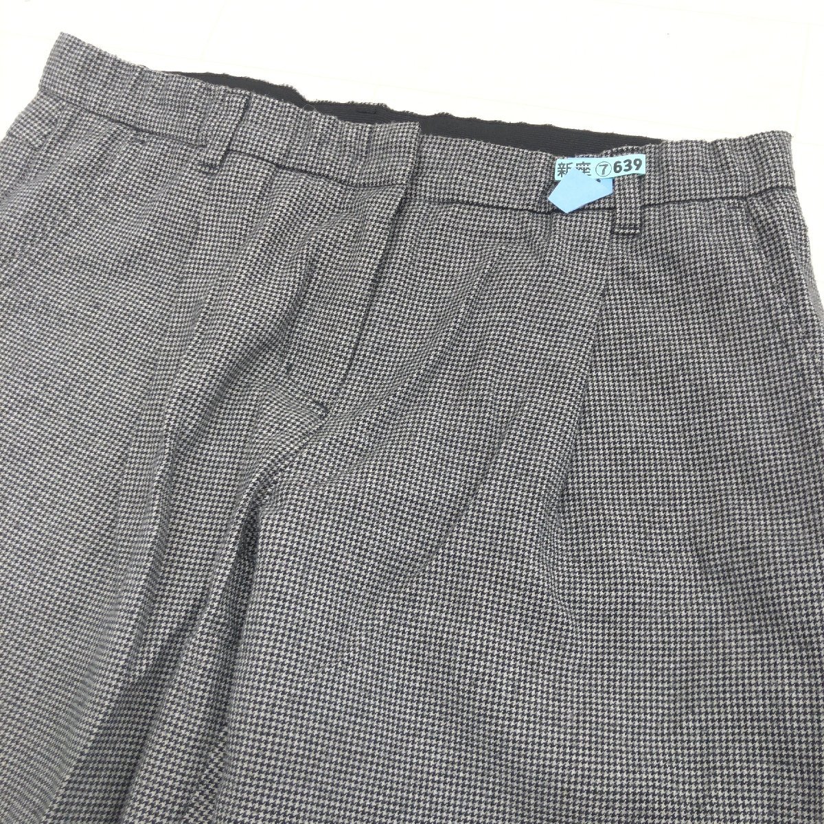 CARAO CRUZ Cara ok rus is undo toe s stretch tapered pants 9(M) gray series made in Japan Easy pants lady's Leilian 