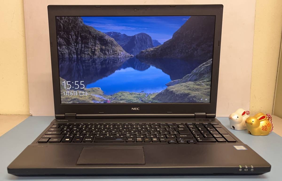 中古ノートパソコン★Windows10★NEC Core i5-6200U/@2.40GHz/4GB/SSD 120GB/15インチ以上★_画像1