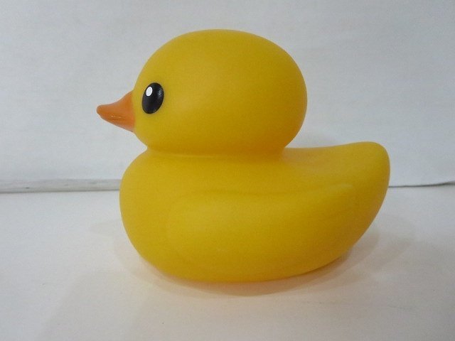 TOLO [Bath Duck] バスダック お風呂用アヒル あひる 玩具 インテリア おふろのおもちゃ コレクション 3歳以上 /中古品 V16.0_横