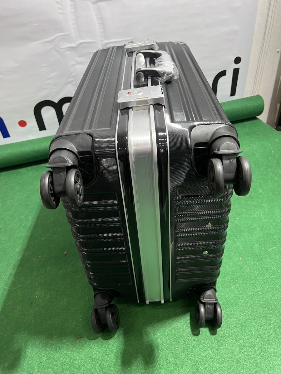 スーツケース Mサイズ 容量：約60L/カラー:ブラック SC105-24-BK_画像7