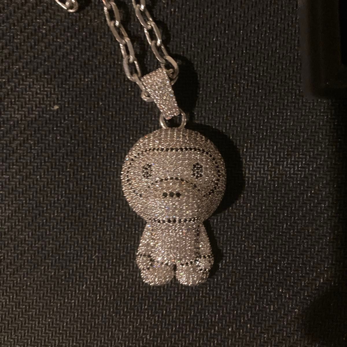 ベイプ　ネックレス　A BATHING APE MILO CRYSTAL STONE NECKLACE M Baby milo