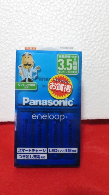 Panasonic　K-KJ83MCC40 単三形　充電器セット_画像1