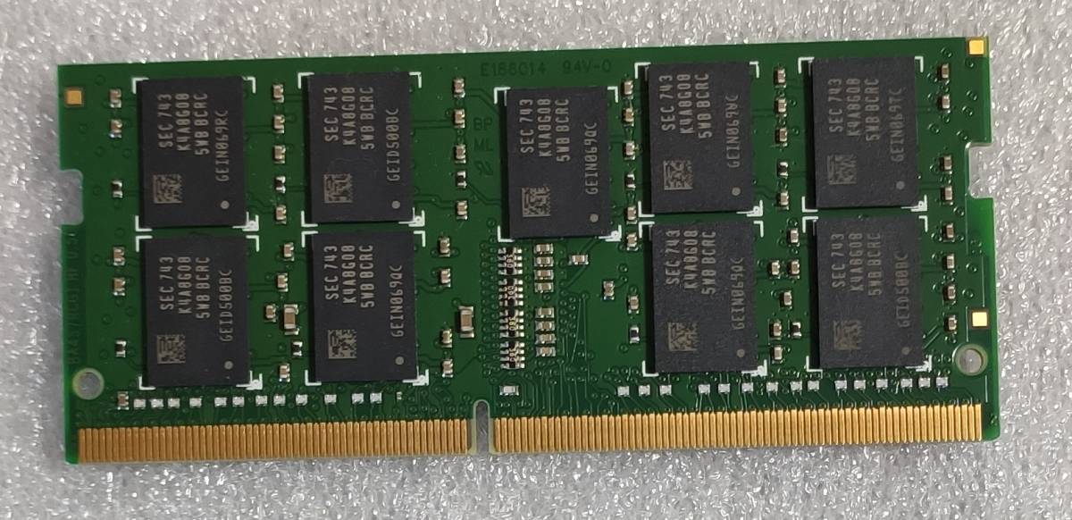 innodisk 16GB x1 DDR4 2400MHZ M4DS-AGS1QC0J-BE82 ECC バッファなし SODIMM 260ピン（送料無料）_画像2