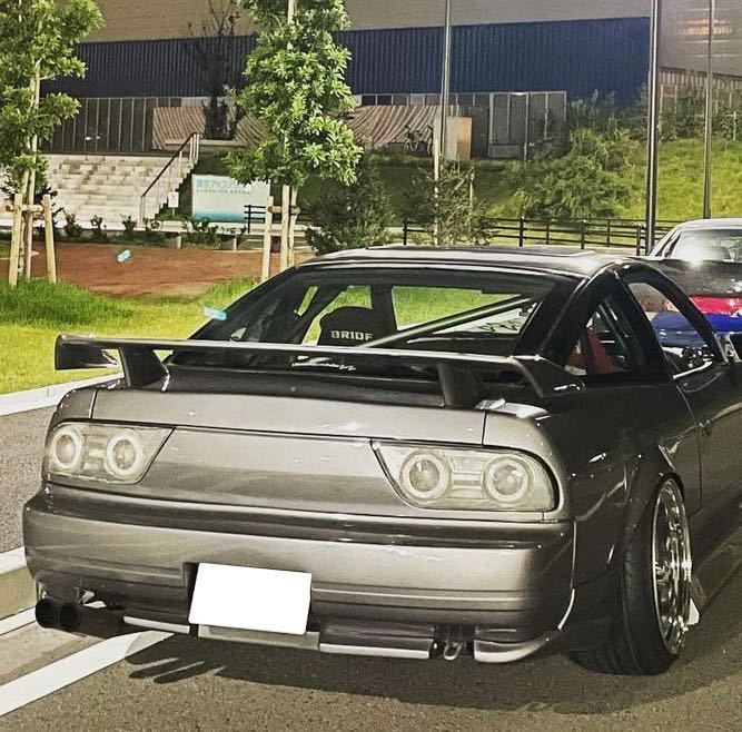 希少 180SX クリアテール 後期型 TYPE X clear tail lens ワンオフ 特注 ハンドメイド 240SX S13 シルビア ワンエイティー 日産 _装着例 2