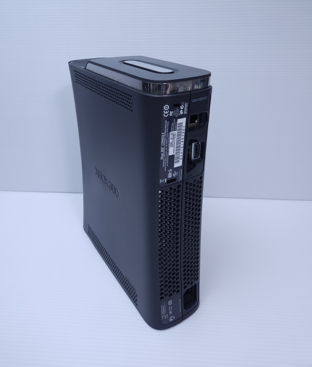 美品/動作品 Microsoft XBOX360 ELITE HDD 120GB Black マイクロソフトXbox360 黒 中古(95)_画像5